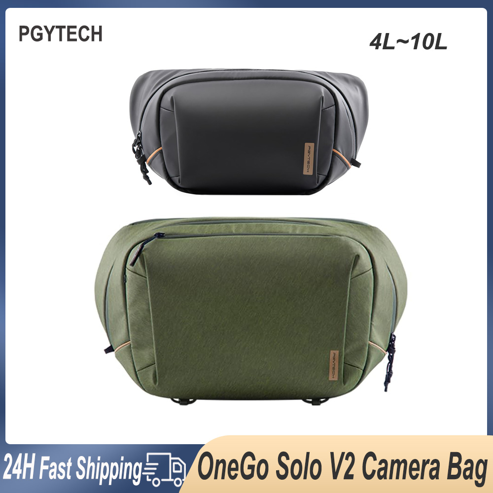 Photography Solo - Pgytech กระเป๋ากล้อง V2เดี่ยว, กระเป๋าสะพายไหล่สำหรับถ่ายภาพความจุขนาดใหญ่4L/6L/10L สำหรับ Sony