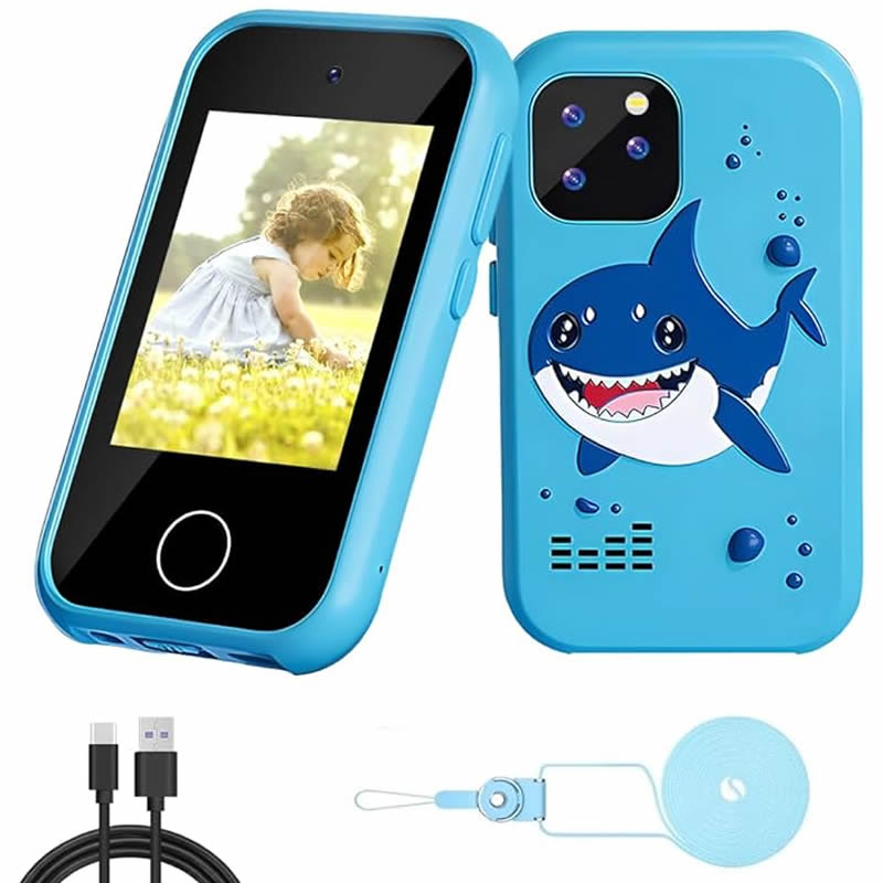 Photograph Mp3 - กล้องดิจิตอล โทรศัพท์มือถือเด็ก เครื่องเล่น MP3 ของเล่นกล้องถ่ายรูป หน้าจอสัมผัส