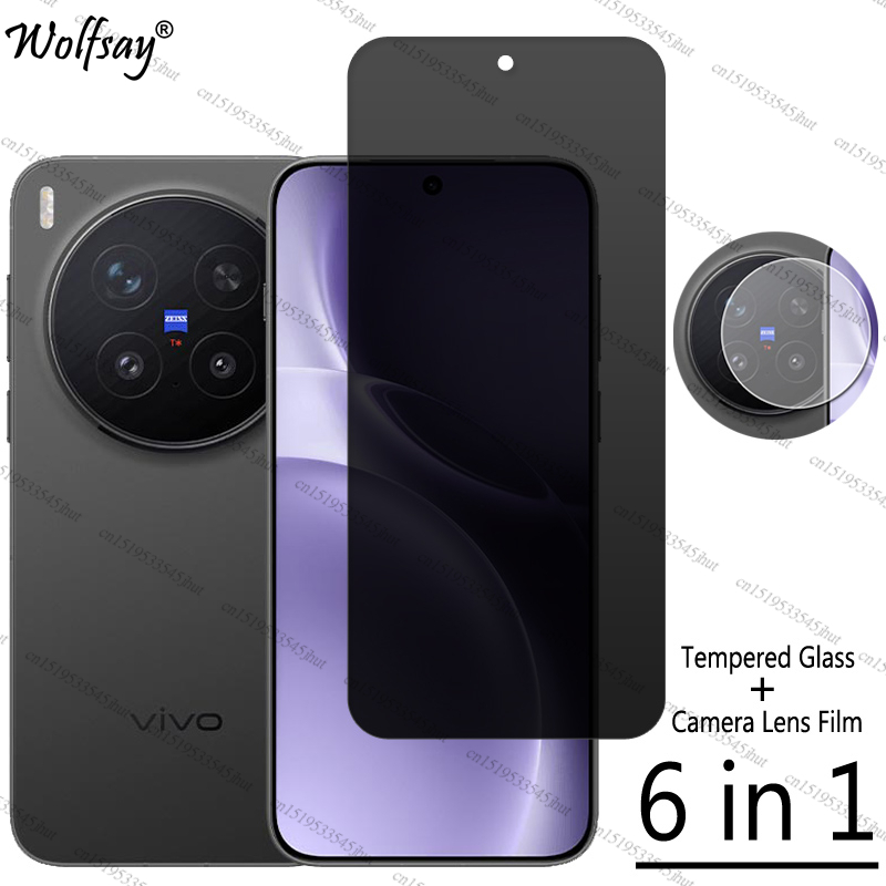 Photography Kit Vivo X300 - ฟิล์มกันรอยแบบป้องกันการมองเห็น สำหรับ Vivo X300 Pro กระจกนิรภัยป้องกันการสอดแนม