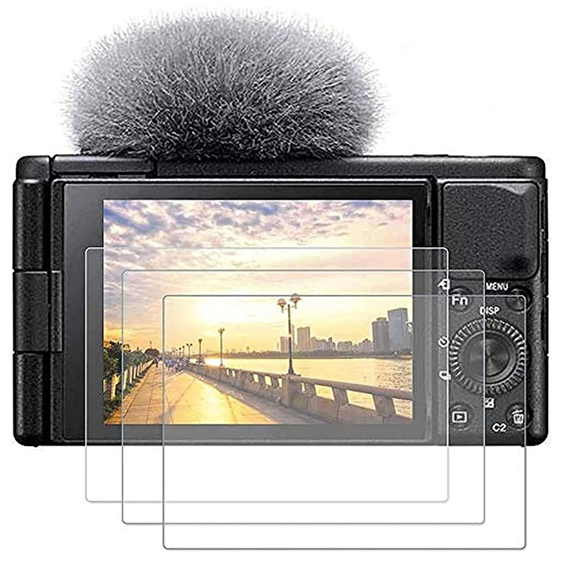 Sony Camera Zv-E10 - 0.3 มม.ความแข็ง 9H กระจกนิรภัยป้องกันหน้าจอสำหรับโซนี่ ZV-E10 ZV-1