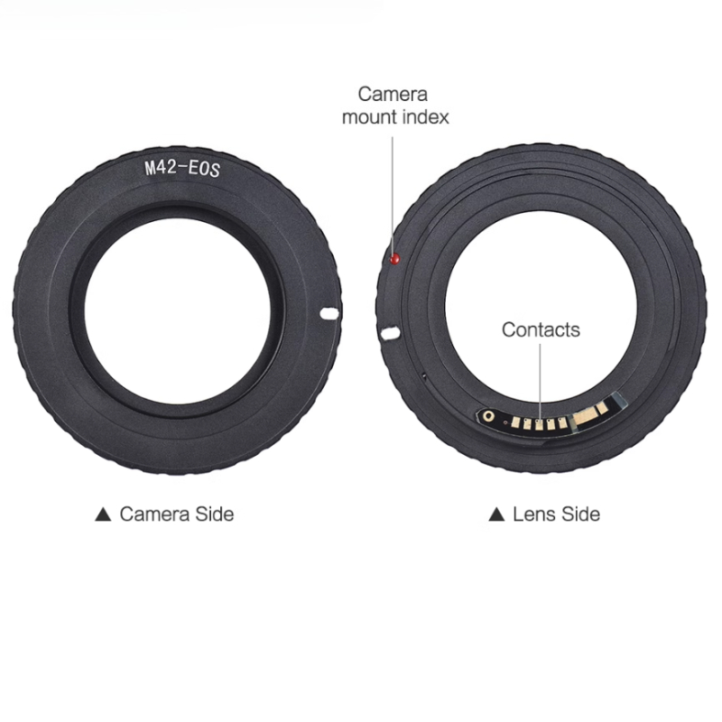 Lens Adapter Ring - M42-EOS 10 Gen อะแดปเตอร์เลนส์อิเล็กทรอนิกส์ ใช้ได้กับ Canon