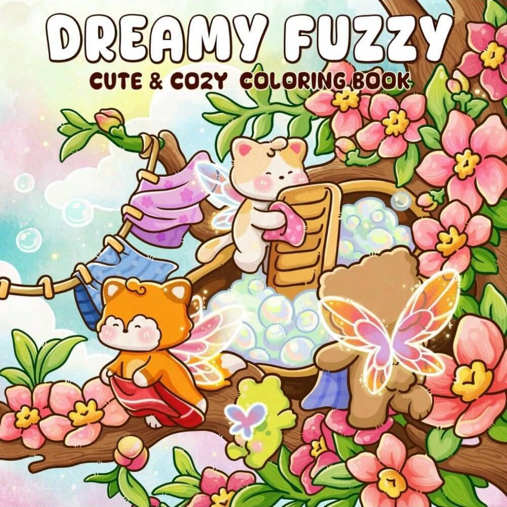Photography Of Book - สมุดระบายสีแสนน่ารัก นุ่มนิ่ม และอบอุ่นสำหรับผู้ใหญ่ สมุดวาดภาพน่ารัก ของขวัญที่สมบูรณ์แบบสำหรับงานปาร์ตี้คริสต์มาสและวันเกิด
