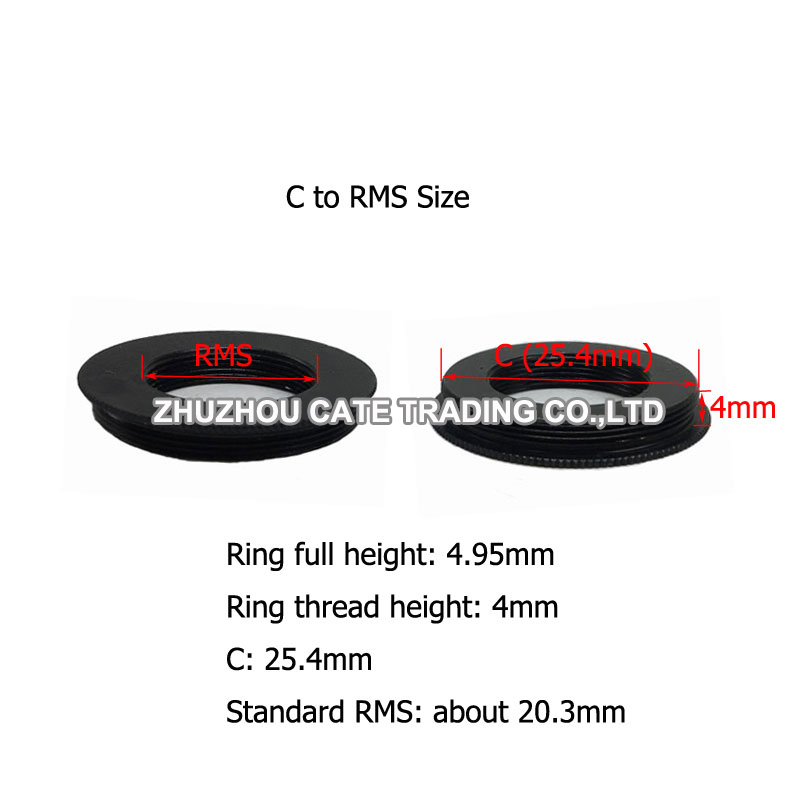RMS C Mount กล้องจุลทรรศน์กล้อ - Lens Adapter Ring บทวิจารณ์และราคา
