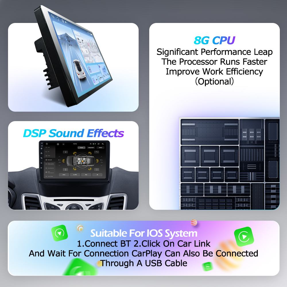 หน้าจอ Carplay สำหรับรถยนต์ To - Photograph Mp3 บทวิจารณ์และราคา
