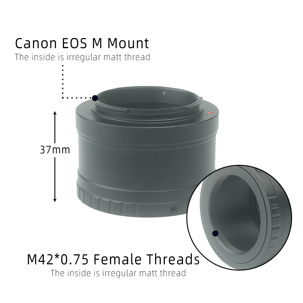 EYSDON 1.25นิ้ว EOS M T-แหวนอะ - Lens Adapter Ring บทวิจารณ์และราคา