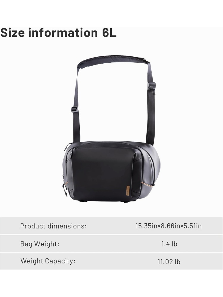 กระเป๋าสะพายสำหรับกล้อง PGYTEC - Photography Solo บทวิจารณ์และราคา