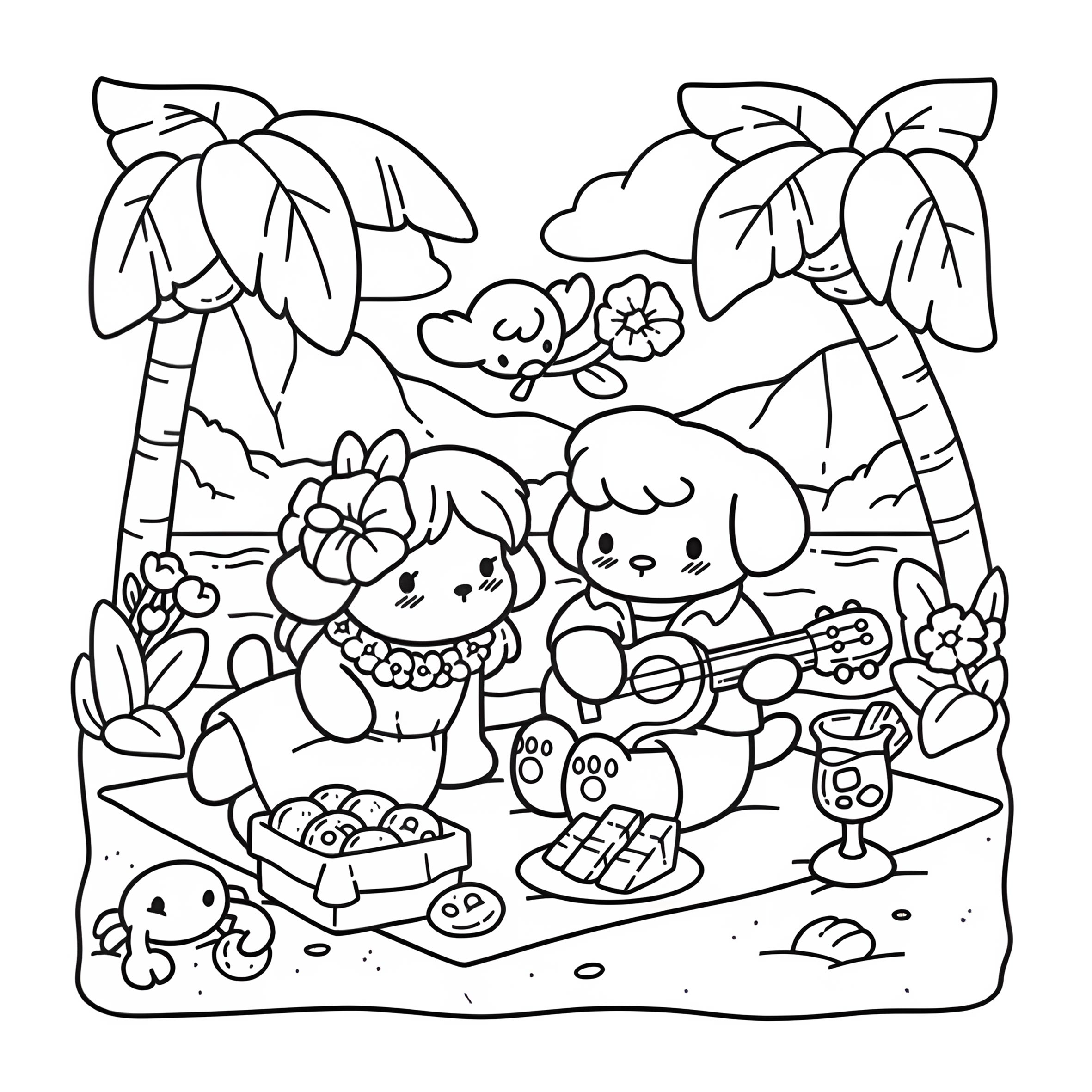 COZY VACATION สมุดระบายสีรูปแบ - Photography Of Book บทวิจารณ์และราคา