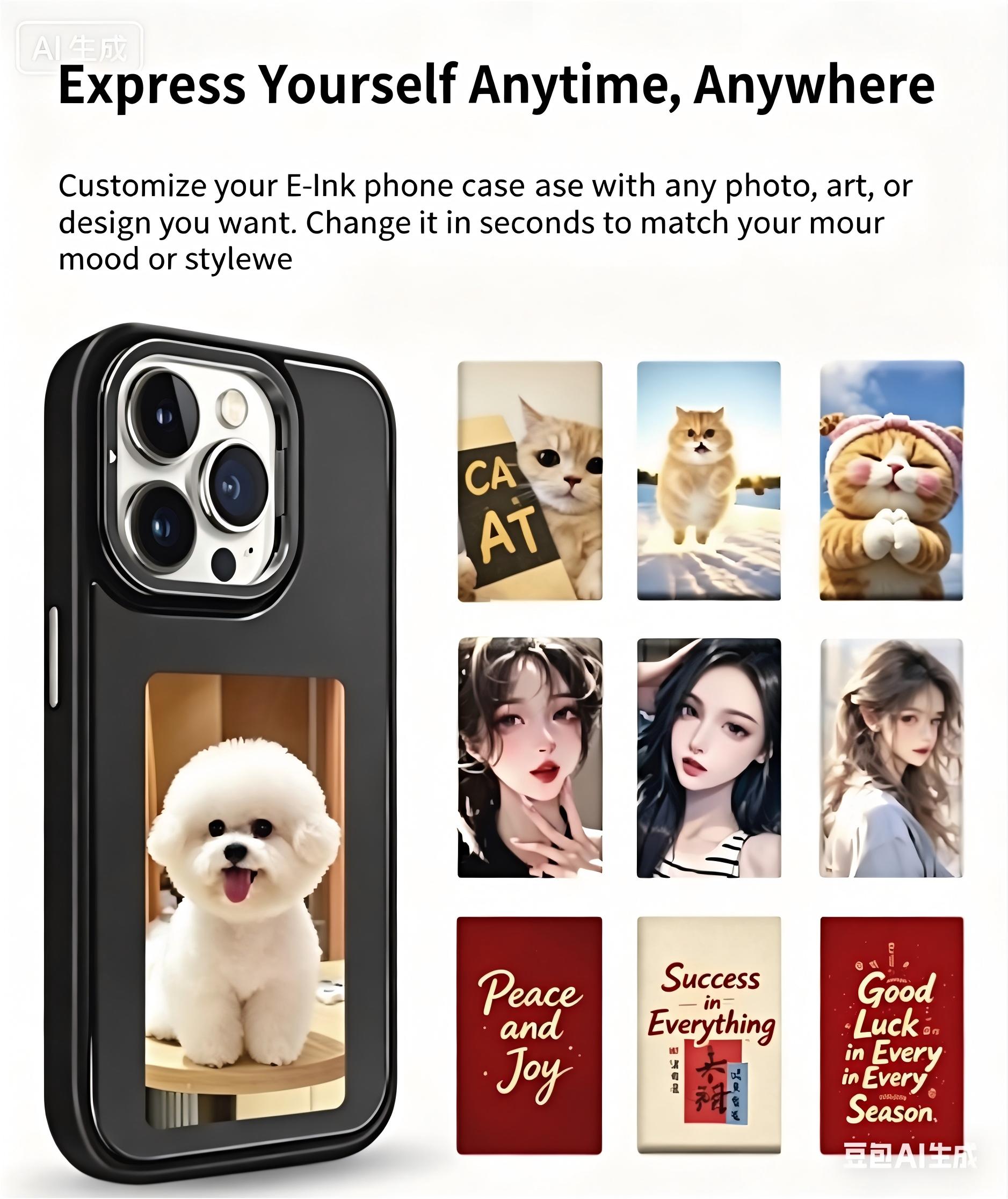 เคสโทรศัพท์ NFC Smart E-ink แบ - Photography Grid บทวิจารณ์และราคา