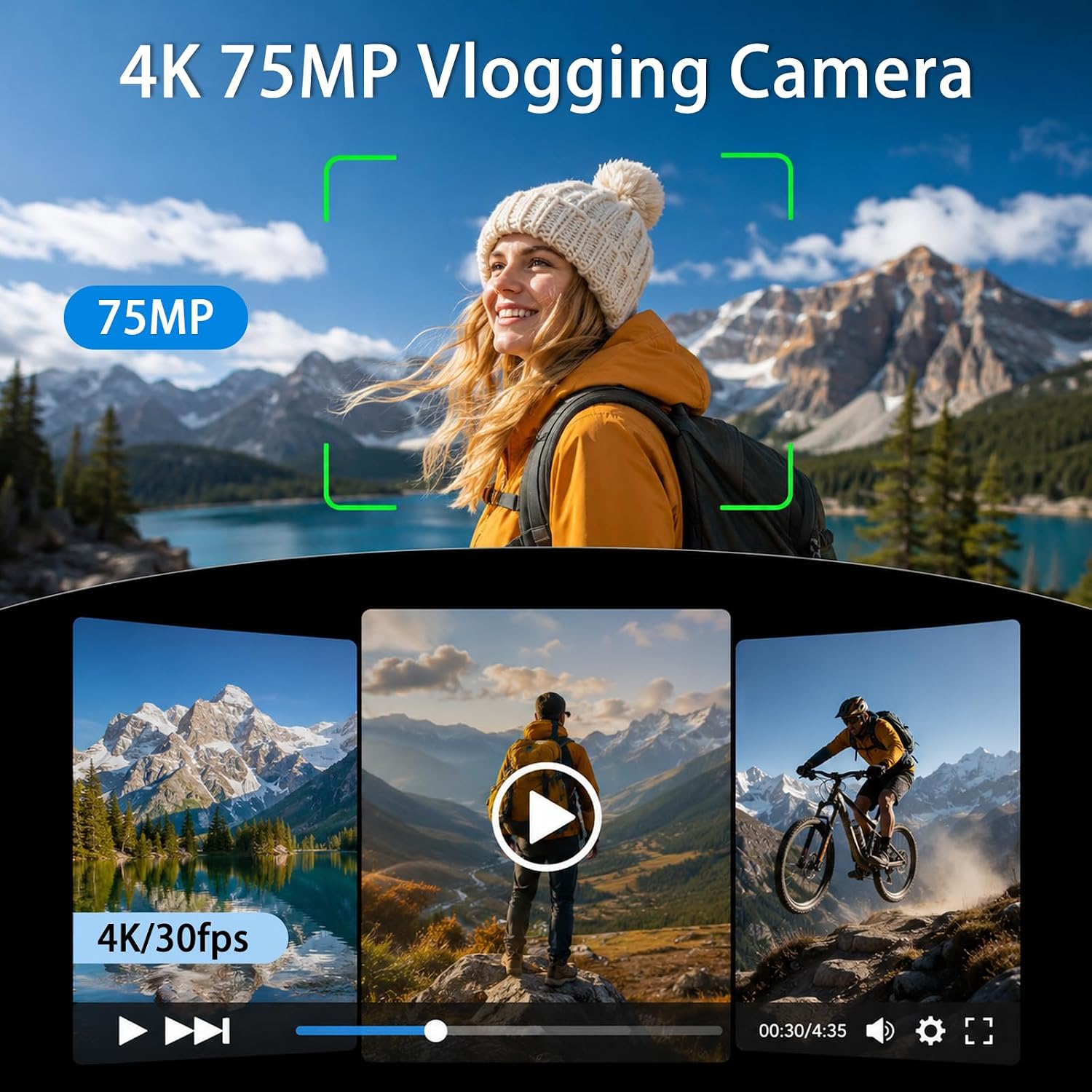 กล้องวิดีโอมือถือ 4K พร้อมกิมบ - Photography Grid บทวิจารณ์และราคา