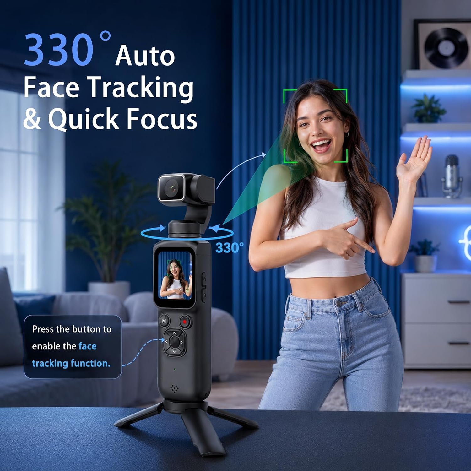 กล้องวิดีโอมือถือ 4K พร้อมกิมบ - Photography Grid บทวิจารณ์และราคา