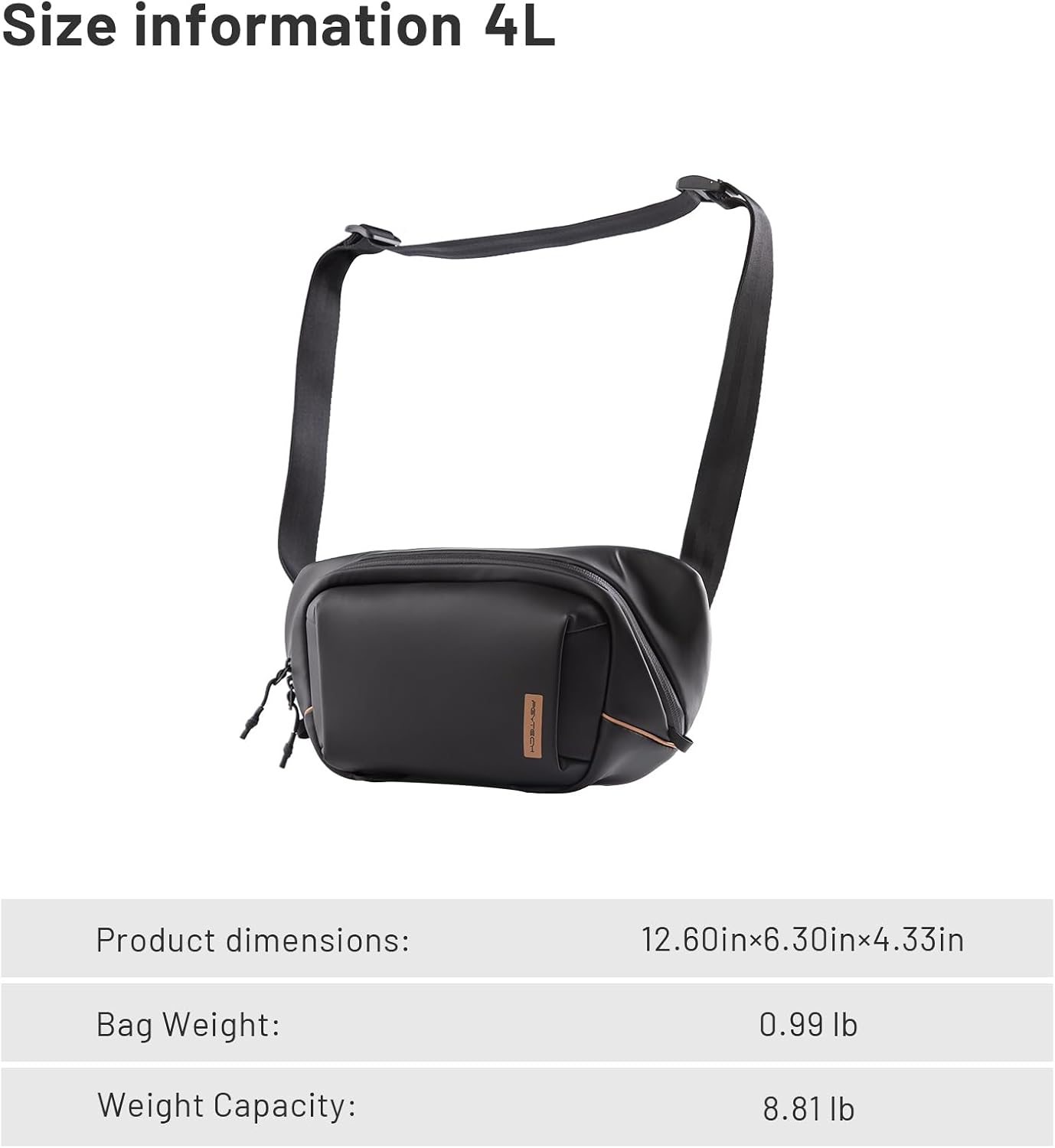 กระเป๋ากล้องขนาดเล็ก PGYTECH O - Photography Solo บทวิจารณ์และราคา