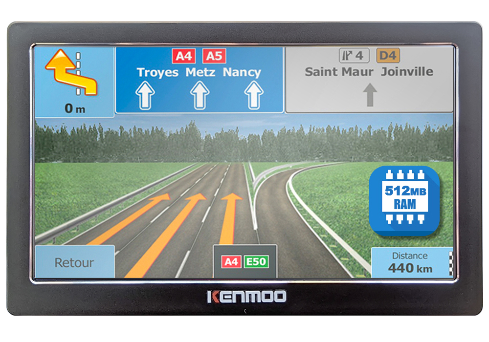 เครื่องนำทาง GPS พกพาขนาด 7 นิ - Photograph Mp3 บทวิจารณ์และราคา