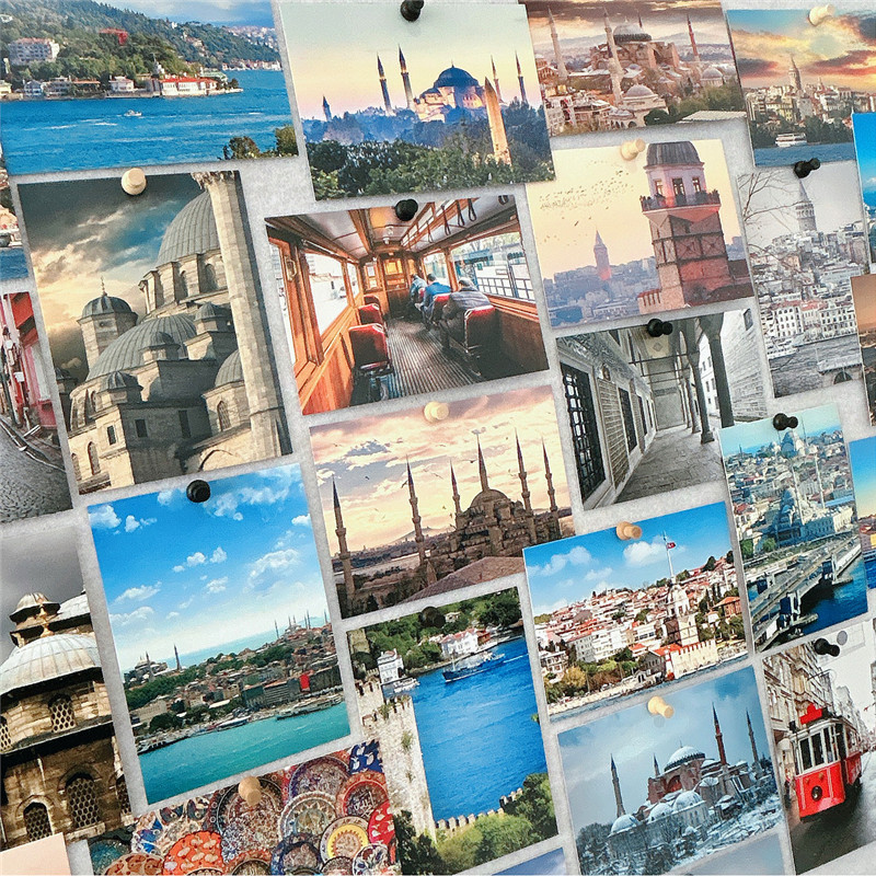 โปสการ์ดภาพทิวทัศน์สำหรับเดินท - Photography Aesthetic บทวิจารณ์และราคา