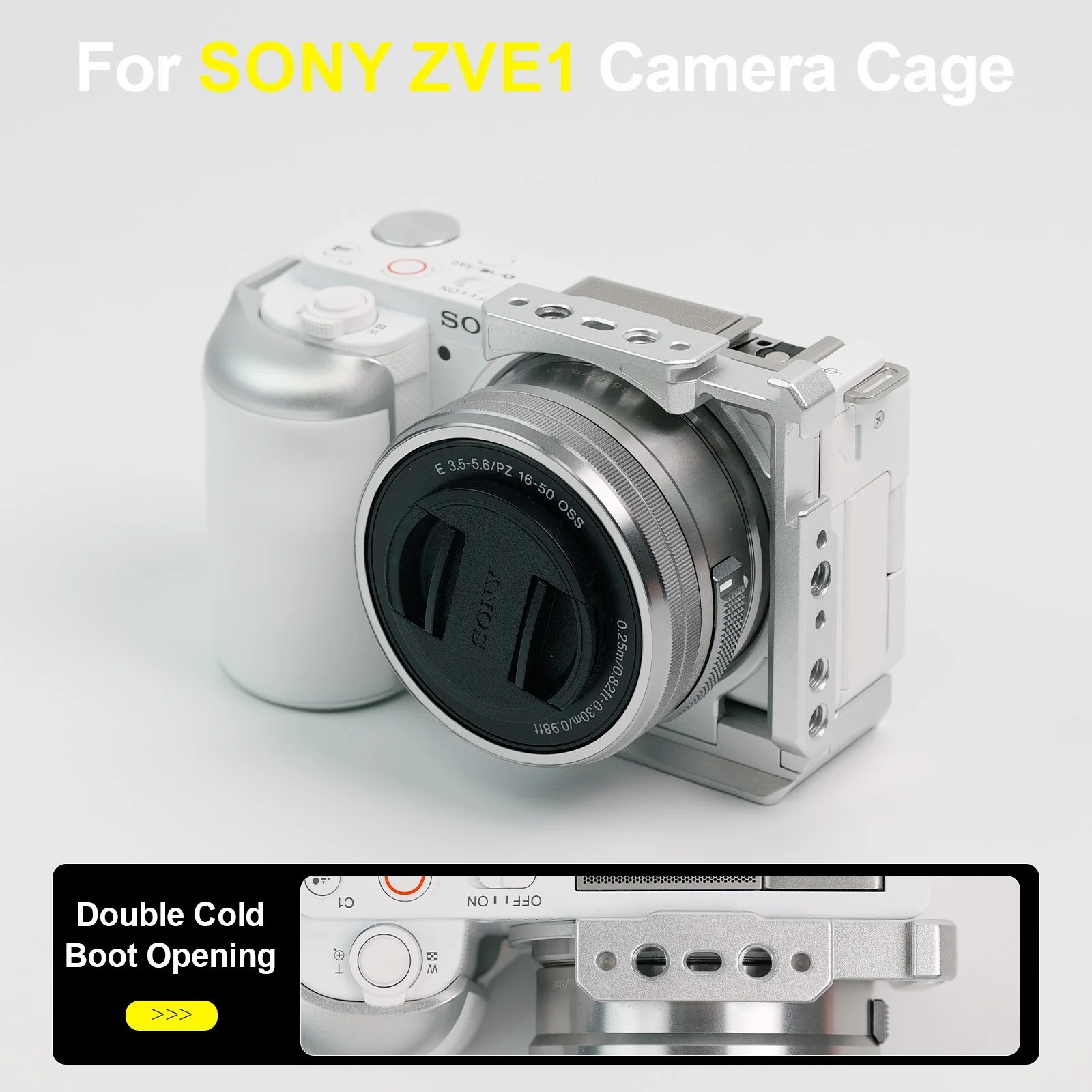 YANZUO ZV-E10 กล้องเคจอลูมิเนี - Sony Camera Zv-E10 บทวิจารณ์และราคา