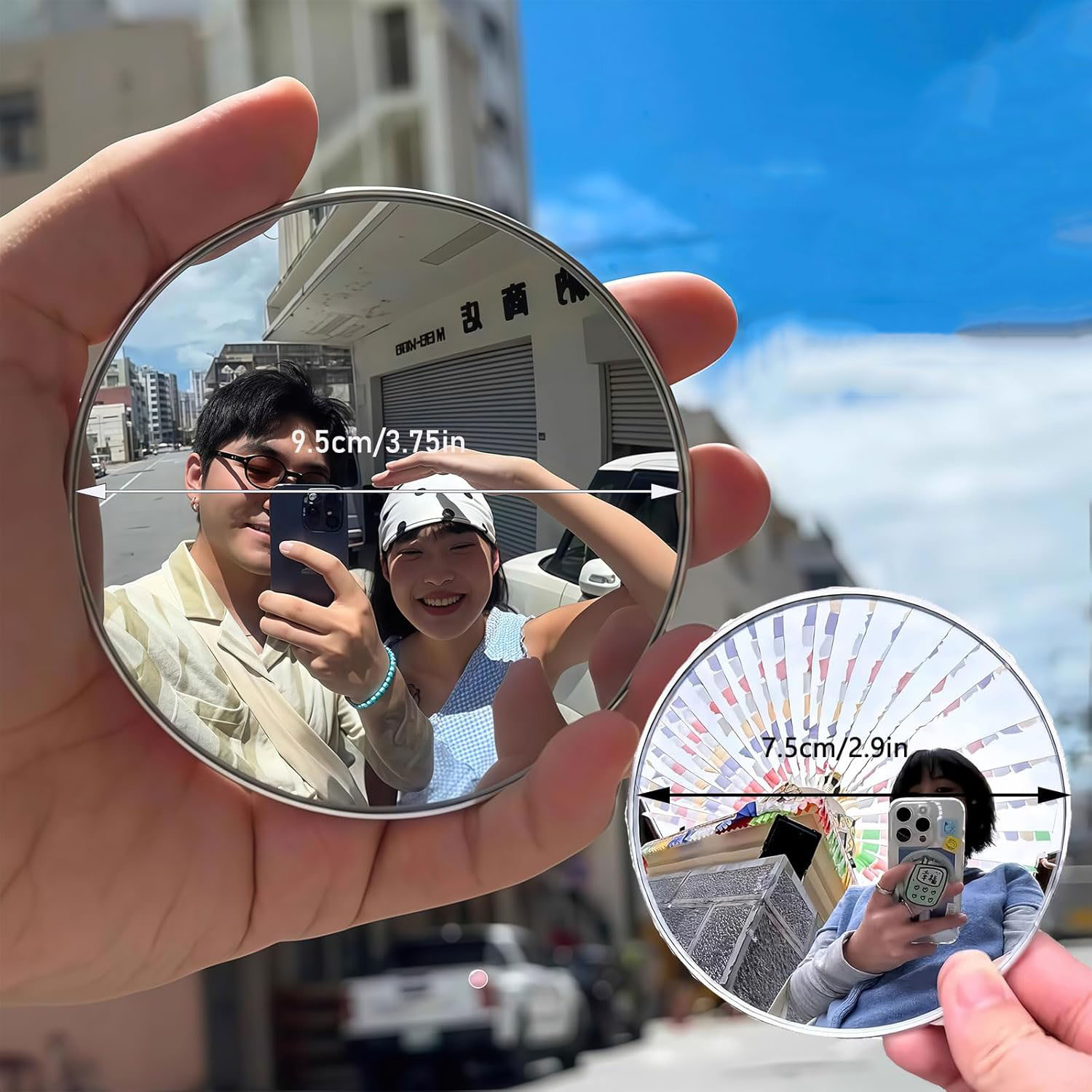 กระจกเซลฟี่พกพาแบบพับได้สำหรับ - Photography Solo บทวิจารณ์และราคา