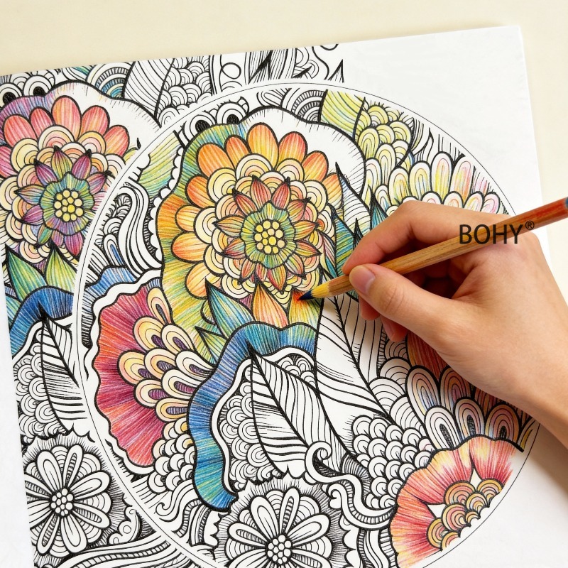 สมุดระบายสีภาพดอกไม้และนกแบบแม - Photography Of Book บทวิจารณ์และราคา