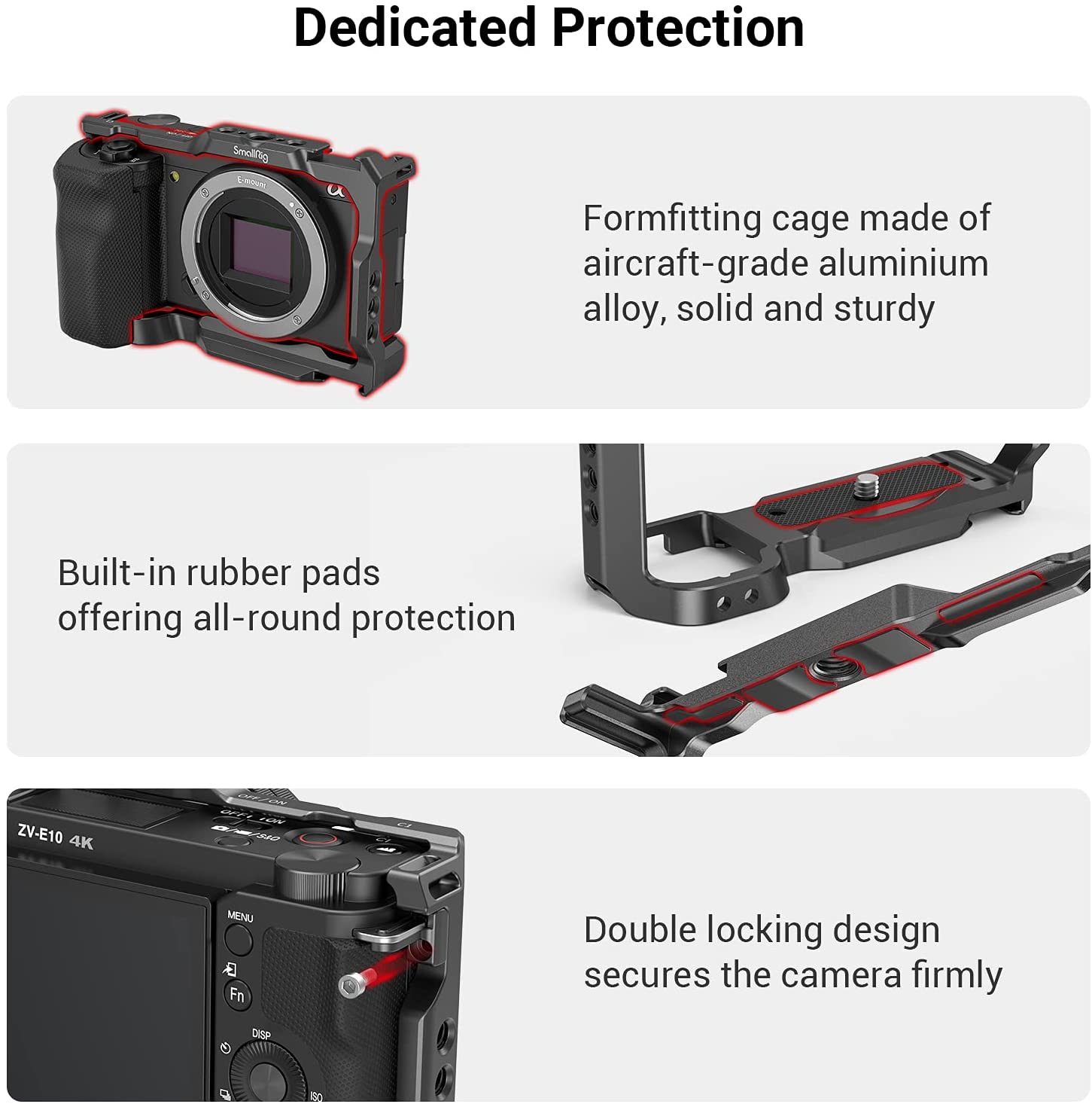 SmallRig สำหรับ Sony ZVE10กล้อ - Sony Camera Zv-E10 บทวิจารณ์และราคา