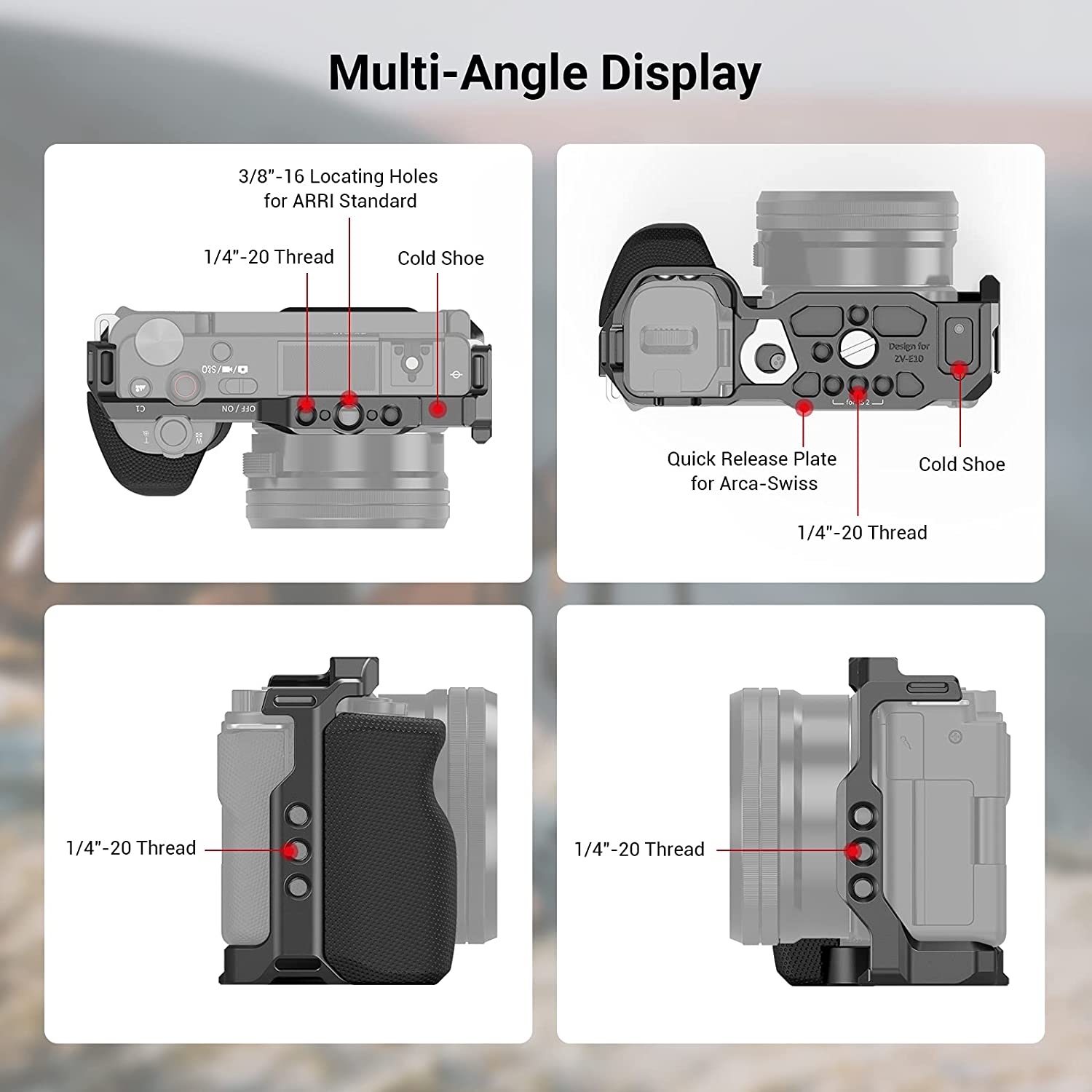 SmallRig สำหรับ Sony ZVE10กล้อ - Sony Camera Zv-E10 บทวิจารณ์และราคา